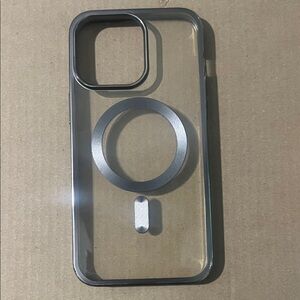 iPhone 15 Pro Max Transparent Phone Case with MagSafe Compatibility